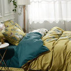 terracotta cotton satin Bedding Set