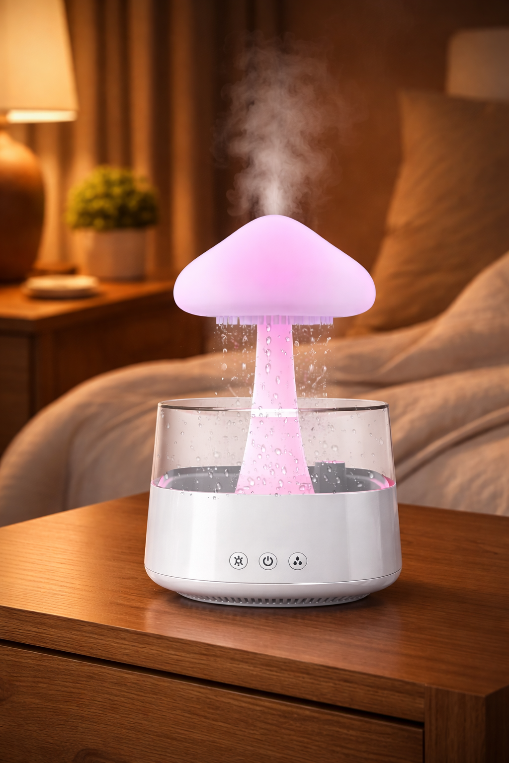 Mushroom Rain Cloud Humidifier