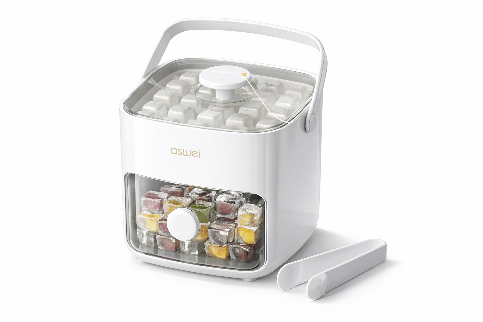 Large Ice Cube Tray with Lid