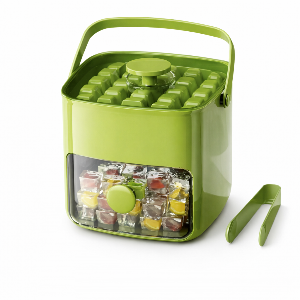 Large Ice Cube Tray with Lid