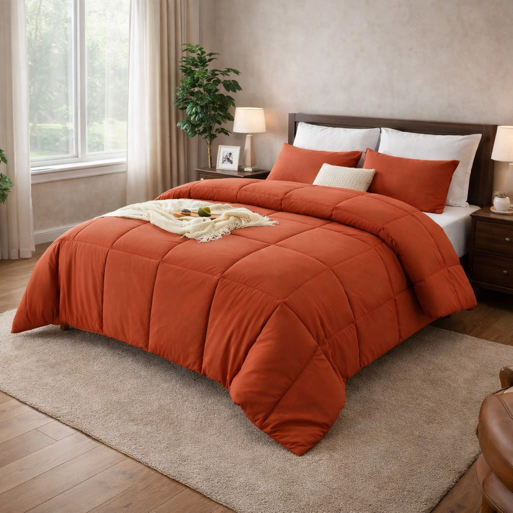 Terracotta Bedding Set