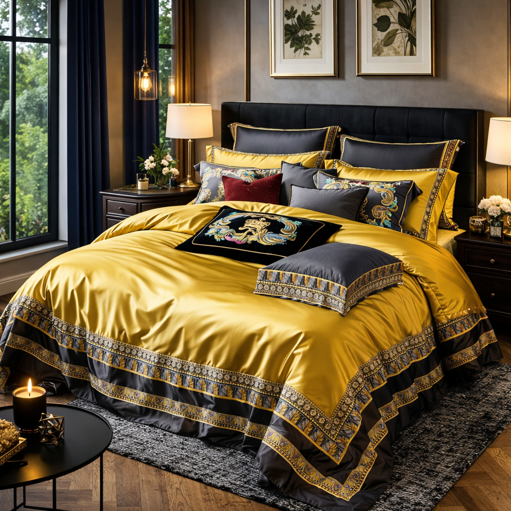 European Luxury Villa Bedding Set
