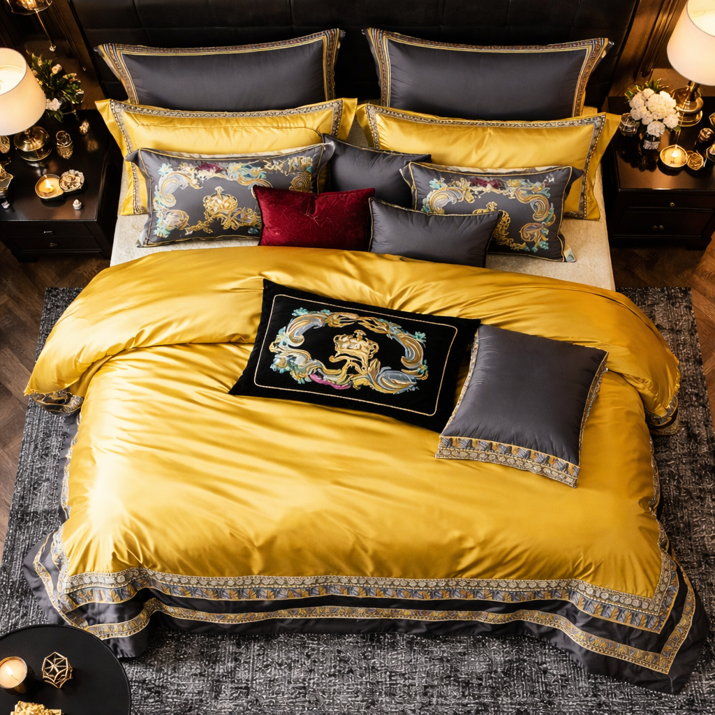 European Luxury Villa Bedding Set