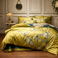 terracotta cotton satin Bedding Set