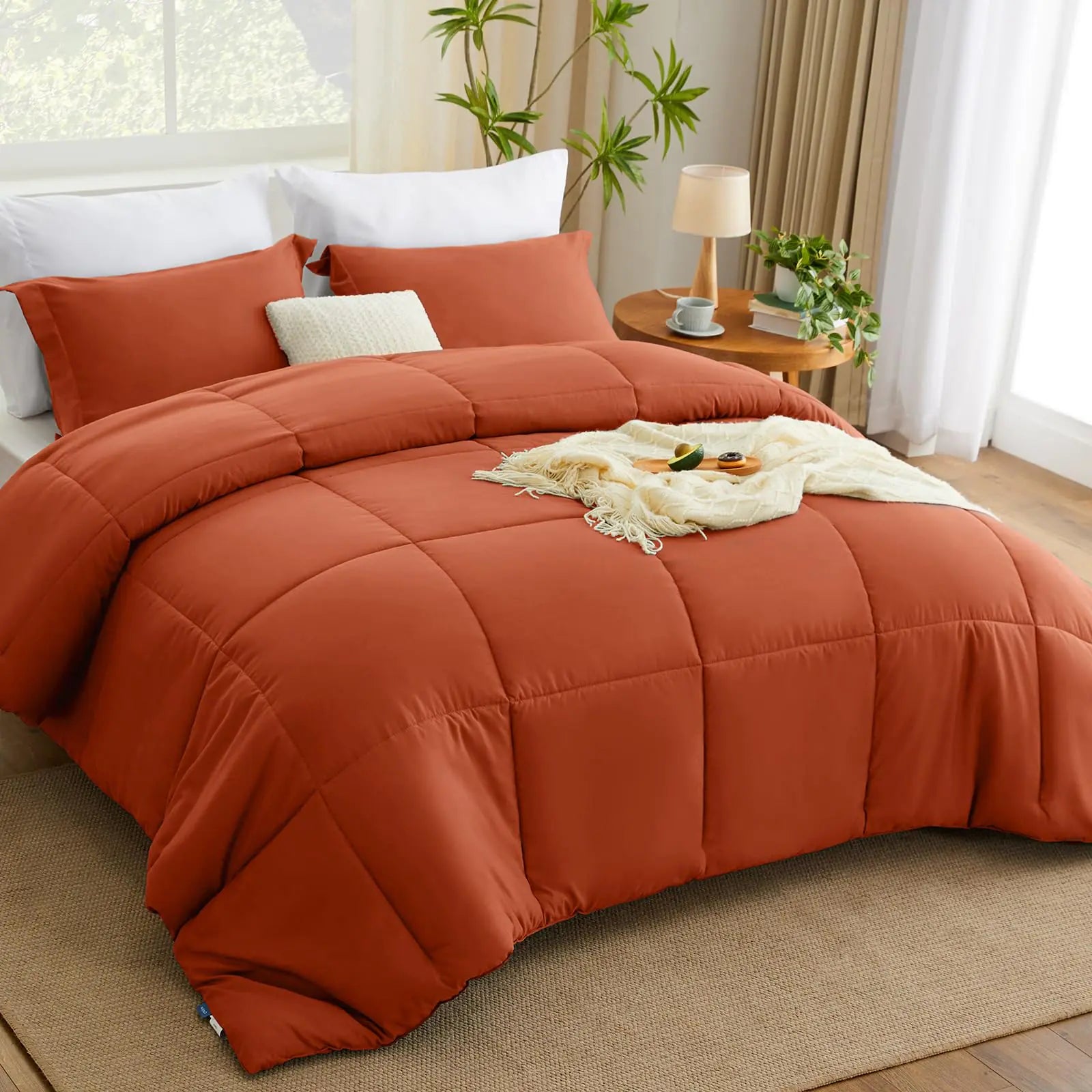 Terracotta Bedding Set